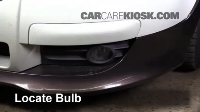 2008 Volvo C30 T5 2.5L 5 Cyl. Turbo Luces Luz de niebla (reemplazar foco)